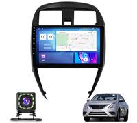 Nueva Radio para Coche ZCRKEJI con Pantalla táctil de 10,1 Pulgadas para Nissan Versa 2014-2020,estéreo para Coche Android,Sistema de navegación automática con Pantalla táctil,Carplay,GPS,WiFi y Blue