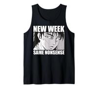 Nueva Semana, la Misma tontería. Cita de Humor sarcástico. Camiseta sin Mangas