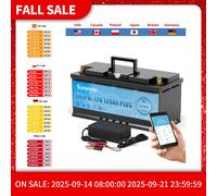 Nueva serie 12V 120AH o batería de almacenamiento LiFePO4 paralela baterías de litio BMS Bluetooth integradas para campistas RV carrito de Golf 12V 120AH Bluetooth