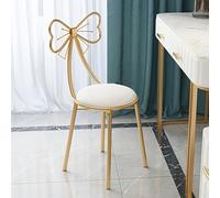 Nueva Silla de Maquillaje con Respaldo Desmontable, Silla para Uñas, Taburete de Tocador para Dormitorio de Niñas