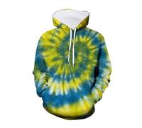 Nueva Sudadera con Capucha para niños con Estampado Digital Visual 3D, Sudadera con Capucha con Estampado Tie Dye para niños, Sudadera, Ropa Sudadera Hombre Comic Promesas Sudaderas Mujer