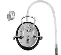 Nueva tapa de carbonatación for elaboración casera de cerveza: piedra difusora de 2 micrones, desconector de gas con bola de acero inoxidable y accesorios de elaboración.