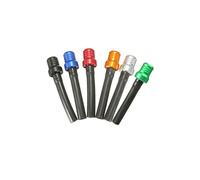 Nueva tapa de tanque colorida válvula de gasolina de combustible de gasolina de respiración de doble vía manguera negra
