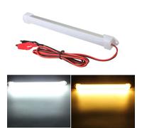 Nueva tira de luces LED SMD 5630 de 15LED 12 V con cubierta opaca blanca amarilla dura