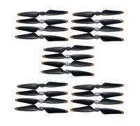 Nueva versión Palas de Tren de Aterrizaje aptas for KF101 MAX RC Drone Quadcopter Hélice Maple Leaf Wing Kit de repuestos Accesorio(20PCS Blades)