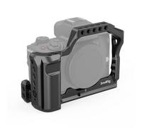 (Nueva Versión) SMALLRIG Cage para Canon M50 M50II y M5 con Placa Incorporada para Arca y Orificios Roscados de 1/4 y 3/8-2168C