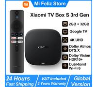 Xiaomi TV Box S (3rd Gen) Negro 4K Ultra HD 32 GB Wifi