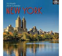 Nueva York 2024 - Calendario de 16 meses: calendario original Gifted Stationery [multilingüe] [calendario] (calendario de campo)