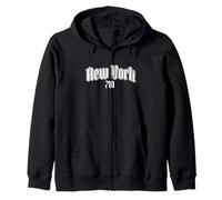 Nueva York 718 Old School NYC Bronx Brooklyn Sudadera con Capucha