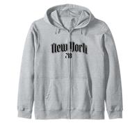 Nueva York 718 Old School NYC Bronx Brooklyn Sudadera con Capucha