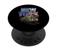 Nueva York - 80s 90s Old School Hip Hop PopSockets PopGrip Adhesivo