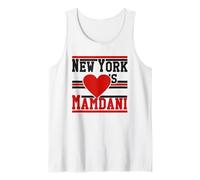 Nueva York ama a Zohran Mamdani Meme Alcalde de Nueva York Gráfico Camiseta sin Mangas