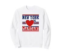 Nueva York ama a Zohran Mamdani Meme Alcalde de Nueva York Gráfico Sudadera