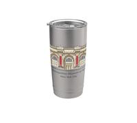 Nueva York, Museo Metropolitano de Arte de EE. UU Vaso térmico de acero inoxidable de doble pared