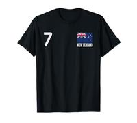 Nueva Zelanda 7 Bandera Nacional Patrimonio del Orgullo del Camiseta