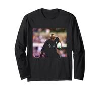 Nueva Zelanda All Blacks Jonah Lomu V Inglaterra Rugby 1999 Manga Larga