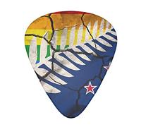 Nueva Zelanda apoya la homosexualidad Paquete de 12 púas de guitarra, incluye calibres delgados, medianos y pesados 3 tamaños para púas acústicas eléctricas de guitarra