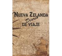 Nueva Zelanda Diario De Viaje: 6x9 Diario de viaje I Libreta para listas de tareas I Regalo perfecto para tus vacaciones en Nueva Zelanda