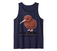 Nueva Zelanda está Llamando y Debo irme a un pájaro Kiwi neozelandés Camiseta sin Mangas