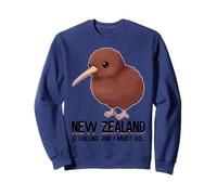 Nueva Zelanda está Llamando y Debo irme a un pájaro Kiwi neozelandés Sudadera