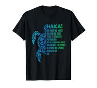 Nueva Zelanda Haka Ka Mate Canción Tortuga Rugby Maori Camiseta