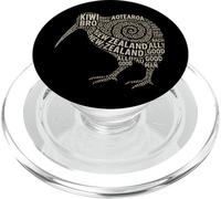 Nueva Zelanda Kiwi Word Cloud PopSockets PopGrip para MagSafe