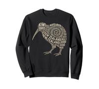 Nueva Zelanda Kiwi Word Cloud Sudadera