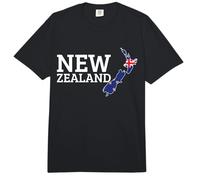 Nueva Zelanda Land Map Nueva Zelanda Orgulloso neozelandés Comfort Colors Adult Heavyweight T-Shirt