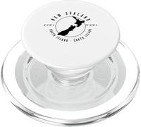 Nueva Zelanda Vintage Isla Norte Sur Mapa PopSockets PopGrip para MagSafe