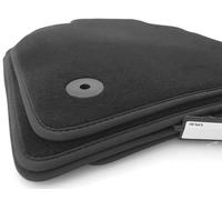 NUEVAS alfombrillas a juego con VW Golf 8 Premium terciopelo alfombrilla negr...