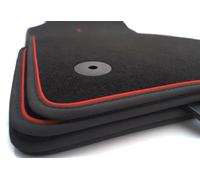 NUEVAS alfombrillas a juego para VW Golf 7 8 GTI alfombrillas de terciopelo r...