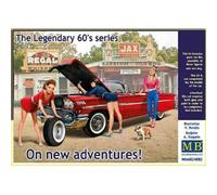 ¡Nuevas Aventuras La Legendaria Maqueta Figurina De La Serie De Los 60
