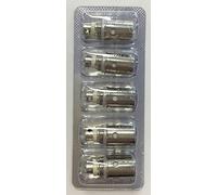 Nuevas bobinas de repuesto ASPIRE BVC y BDC de doble bobina para CE5/CE5-S/ET/ET-S/Vivi Nova/Mini Vivi Nova/Davide, etc. Bobinas de Aspire (1.8ohm BVC)
