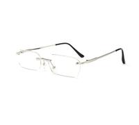 Nuevas Gafas de Sol sin Borde de la Moda 2025 Tendencia a la Tendencia de los Hombres Amarillos Azules claros