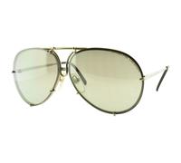 Nuevas Gafas De Sol Unisex Aviador Full Rim Porsche P'8478 B 60-10-135 Grises