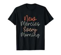 Nuevas misericordias cada mañana Dios Fe Jesús Camiseta