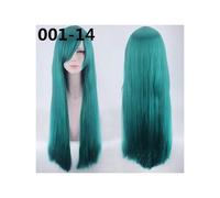 NUEVAS pelucas largas de 80 cm Pelucas sintéticas de fibra de alta temperatura Disfraz Pelucas de cosplay Pelucas de fiesta 24 Color 001-14