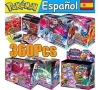NUEVAS Tarjetas Pokémon en Español, Inglés y Francés: CROWN ZENITH, SILVER TEMPEST, Lost Origin, Brilliant Stars, Colección de Tarjetas Pokémon, Juguetes English 360 MEGA