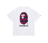 Nuevas Tendencias De Verano Impresión Clásica Camiseta De Algodón De Manga Corta para Hombres Y Mujeres para Viajes Diarios Al Aire Libre En Casa-Color-4||XX_l