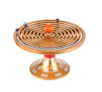 Nueve planetas sistema solar rompecabezas de metal 3D Steampunk kits de modelo mecánico, pantalla planetaria impulsada por engranajes, decoración educativa de ciencia, regalo para aprendizaje de