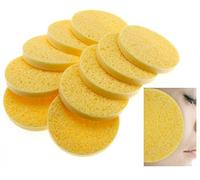 Nuevo 10 x Esponjas de celulosa Facial Natural esponja de limpieza facial