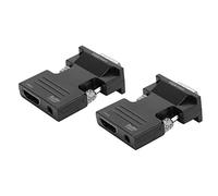 Nuevo 1080P para Convertidor a VGA Compatible con HDCP 1,2 para Adaptadores de Cable de Computadora, Adaptadores de 2 Uds para Entorno Educativo