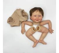 Nuevo 19 pulgadas Sebastian Reborn Doll Kit Lifelike Awake Baby ya pintado Doll Parts DIY Baby toys