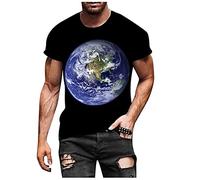 Nuevo 2021 Camiseta Hombre Verano Manga Corta 3D Animal Impresión Moda Casual T-Shirt Blusas Camisas Camiseta Originales Cuello Redondo Hombre Tops Suave básica Camiseta Deportiva