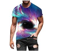 Nuevo 2021 Camiseta Hombre Verano Manga Corta 3D Animal Impresión Moda Casual T-Shirt Blusas Camisas Camiseta Originales Cuello Redondo Hombre Tops Suave básica Camiseta Deportiva