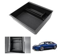 [Nuevo 2024] GAFAT Tesla Model 3 2024 2025 Caja de Almacenamiento Consola Central, Model 3 Highland 2024 Espacio delantero Organizador Bandeja Guantera, Tesla Model 3 2024 Accesorios (Milieu)