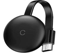 Nuevo 2025 Compatible con Google Chromecast 3 para WiFi Smart TV Stick para Netflix Youtube WiFi Display HDMI inalámbrico Miracast Dongle,
