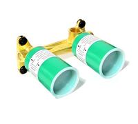 Nuevo 2025 Cuerpo base empotrado para grifo monomando de lavabo montado en la pared - Compatible con hansgrohe 13622180 | Latón | Pieza de repuesto para instalación oculta