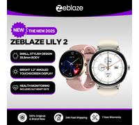 Zeblaze Lily 2 Bluetooth 1,2" Rosa Correa Talla Única IP68 SpO2 Pulsómetro Monitor Sueño