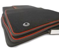 NUEVO 4x alfombrillas adecuadas para VW Polo 5 6R 6C alfombra coche terciopel...
